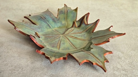 Misa ceramiczna jesienne liście