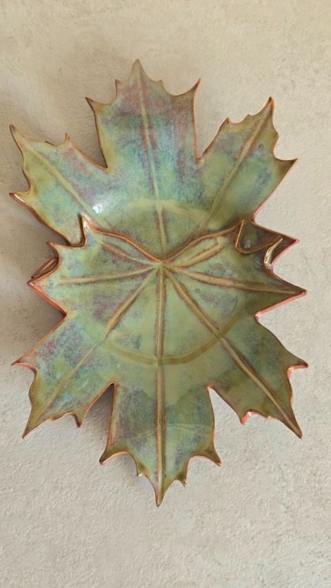Misa ceramiczna jesienne liście